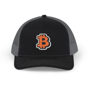 Bitcoin Trucker Hat — Richardson 112 Premium Cap