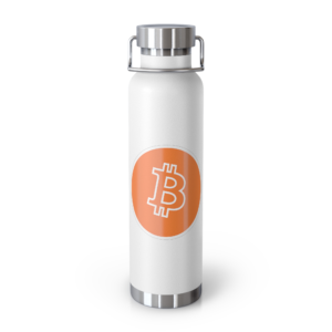 Original Bitcoin Insulated Bottle — 22oz Copper Vacuum
