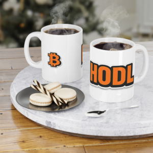 HODL Mug — Diamond Hands Morning Coffee