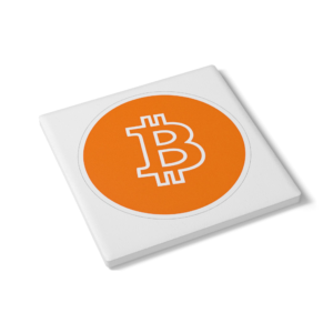 Original Bitcoin Coaster - Sound Money on Your Surface